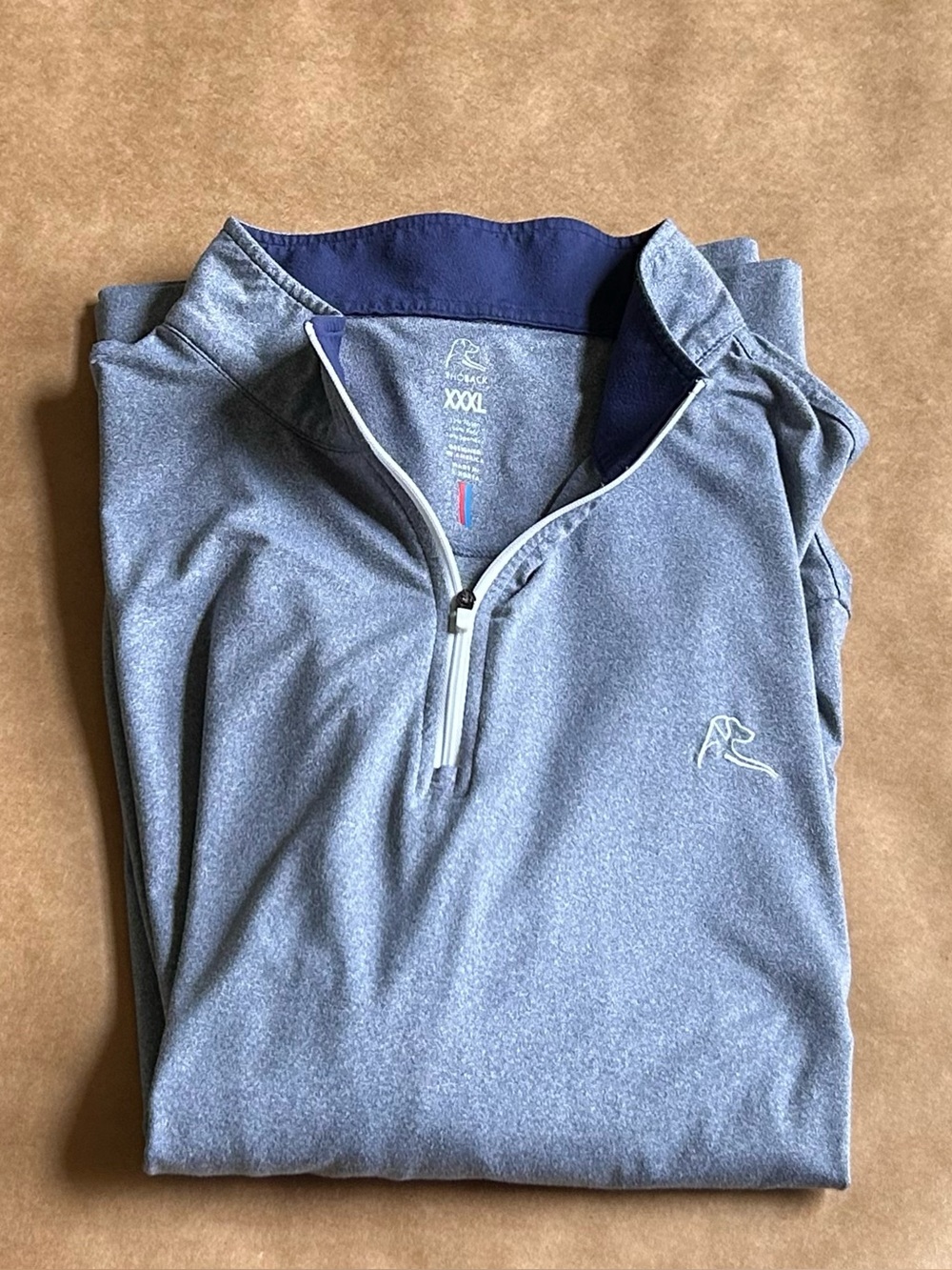 Rhoback 3XL - Lot of 4 Pullovers in Blue, Gray, Red, and Green/Navy stripe - Picture 8 of 14